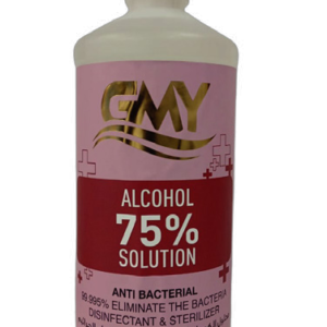 ALCOHOL 75% SOLUTION ANTI BACTERIAL DISINFECTANT & STERILIZER