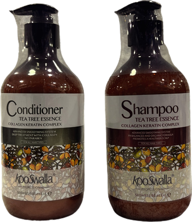 KOOSWALLA SHAMPOO & CONDITIONER COLLAGEN KERATIN TREATMENT