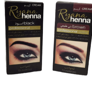 RVANA HENNA EYEBROWS (BLACK / BROWN)