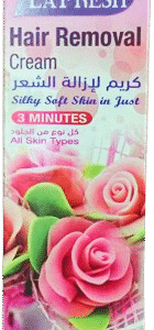 LAFRESH HAIR REMOVAL CREAM WITH ROSE