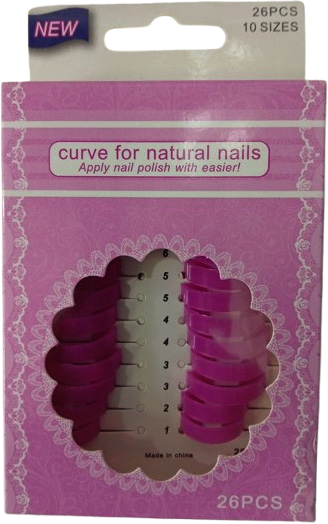 CURVED NATURAL NAILS