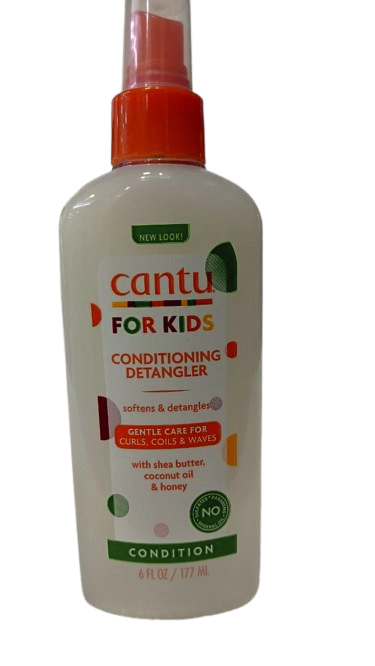 CANTU FOR KIDS / CONDITIONING DETANGLER GENTLE CARE FOR (CURLS,COILS,WAVES)