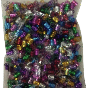 AFRICAN BEADS FOR HAIR ASSORTED COLOR