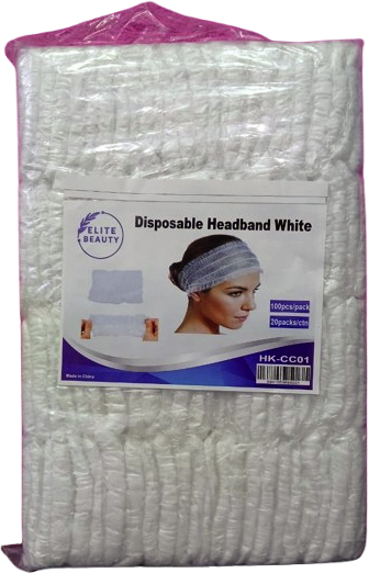 DISPOSABLE HEADBAND(WHITE)