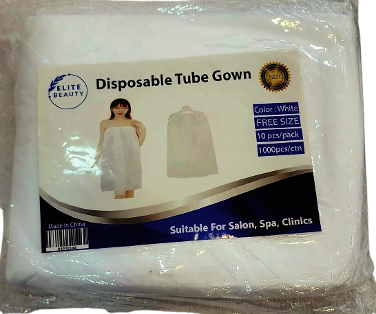 DISPOSABLE TUBE GOWN FREE SIZE