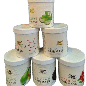 GMY HAIR MASK (ALOEVERA, PROTEIN, KERATIN, AVOCADO, CAVIAR, ARGAN OIL)