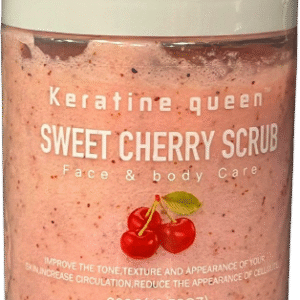 KERATINE QUEEN SWEET CHERY SCRUB FACE & BODY CARE